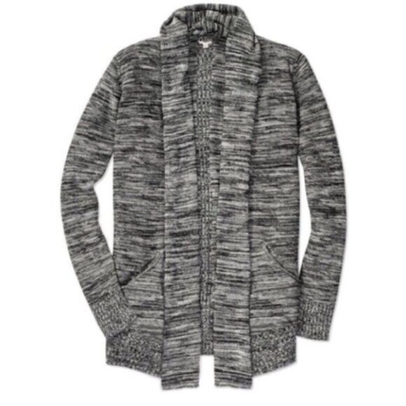 Wilfred Aritzia Flaubert Cardigan Sweater Duster Heathered Gray Draped Size XS - Picture 3 of 15